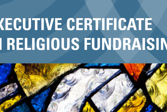 Executive Certificate in Religious Fundraising